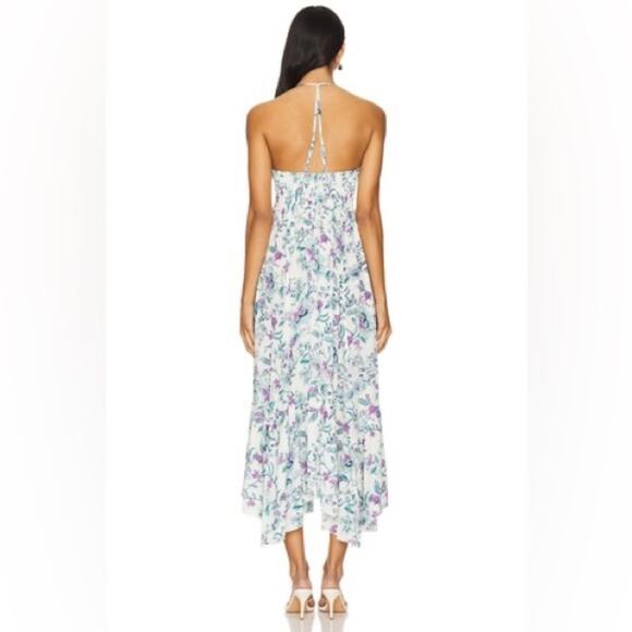 Free People Heat Wave Printed Maxi Dress In Floral Combo XS - Picture 3 of 7